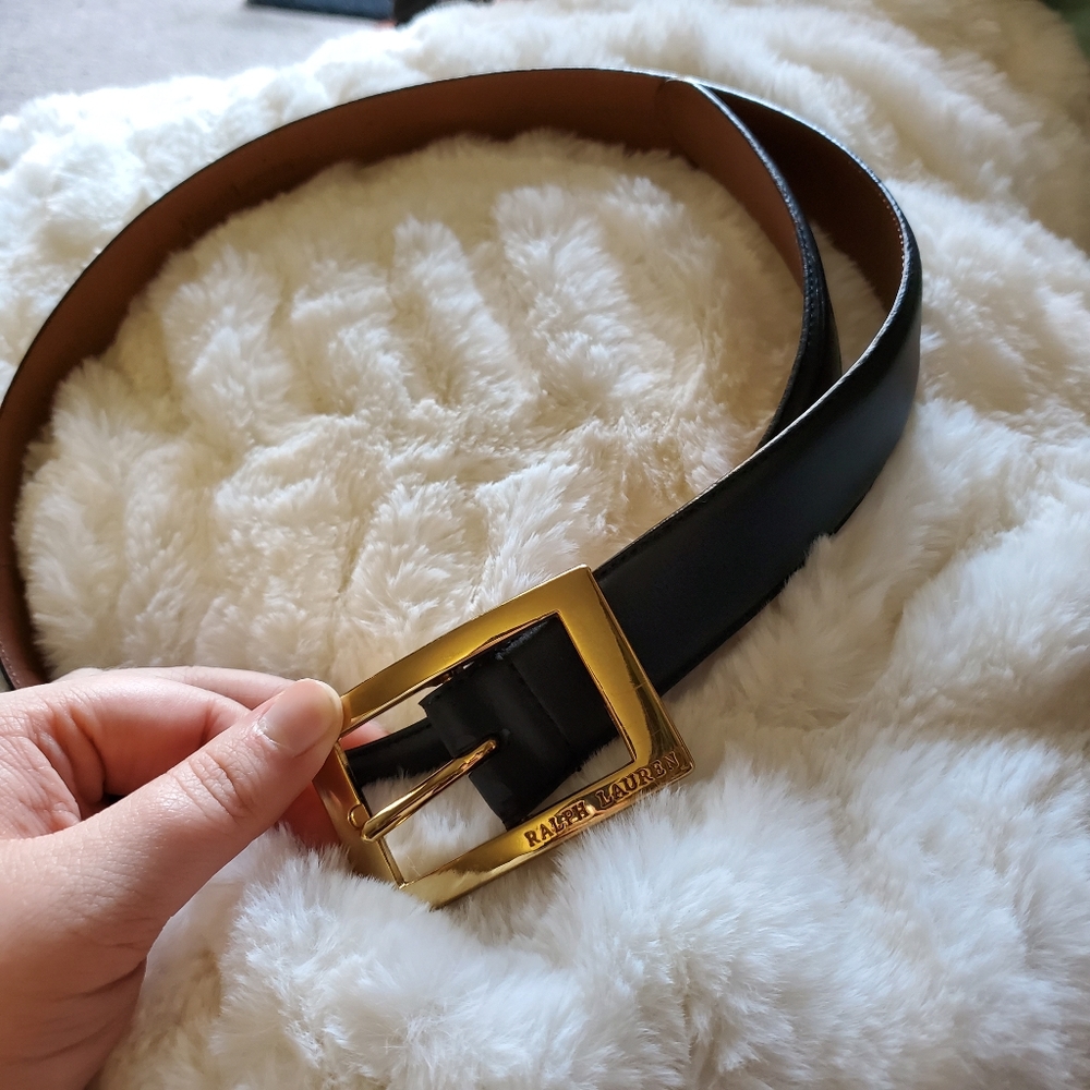 Ralph Lauren Men's Leather Belt